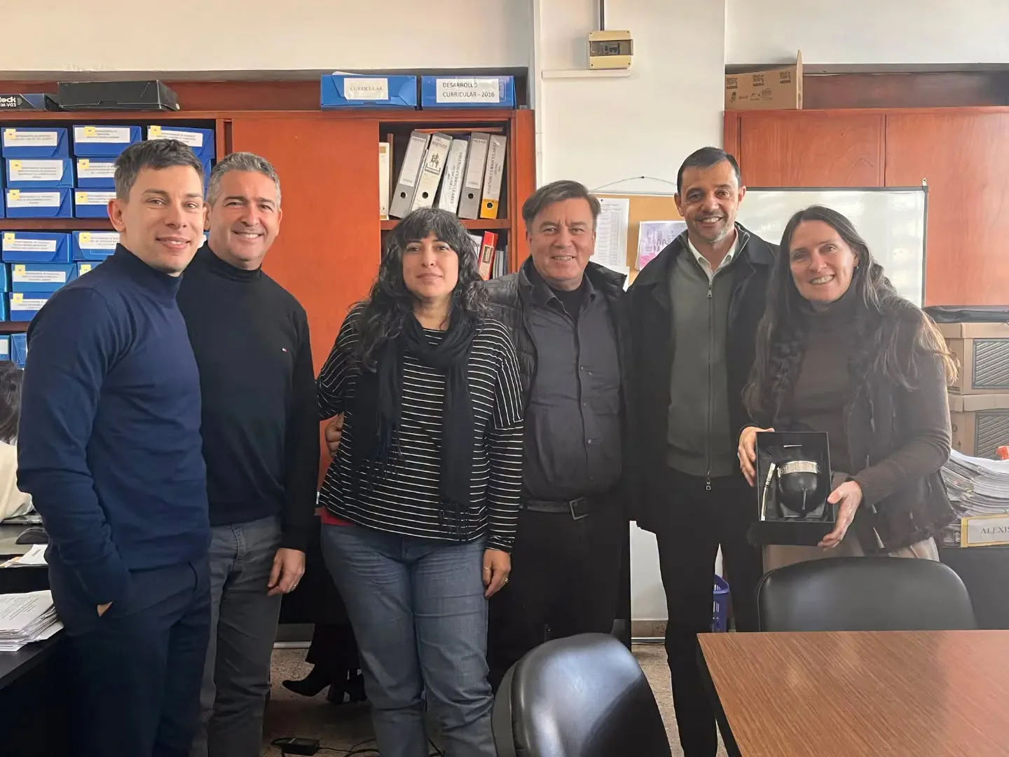 Cerrito ; Reunión de trabajo para proyectar nuevas ofertas académicas