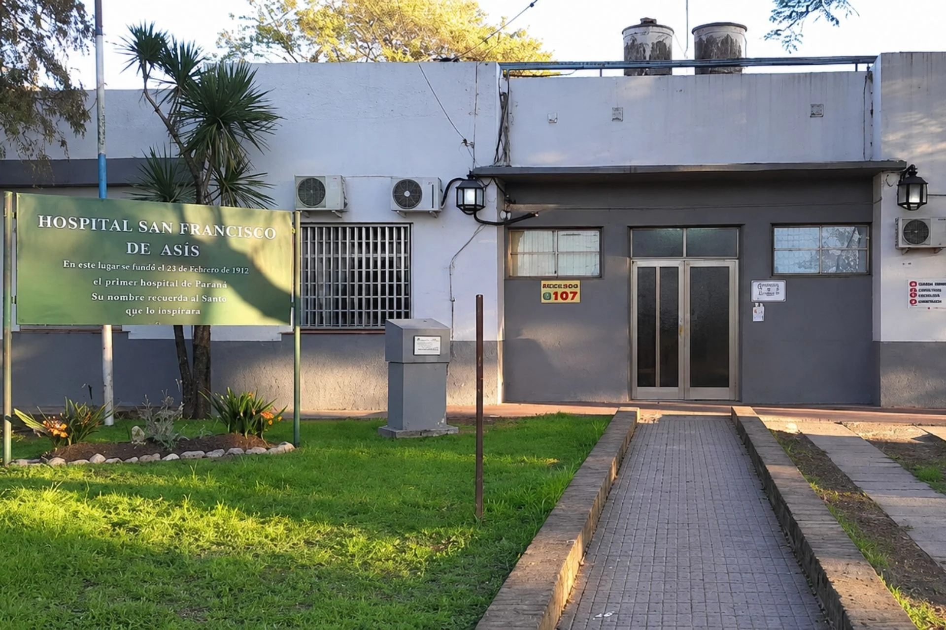 Se licitan obras de infraestructura para el hospital San Francisco de Asís de Crespo