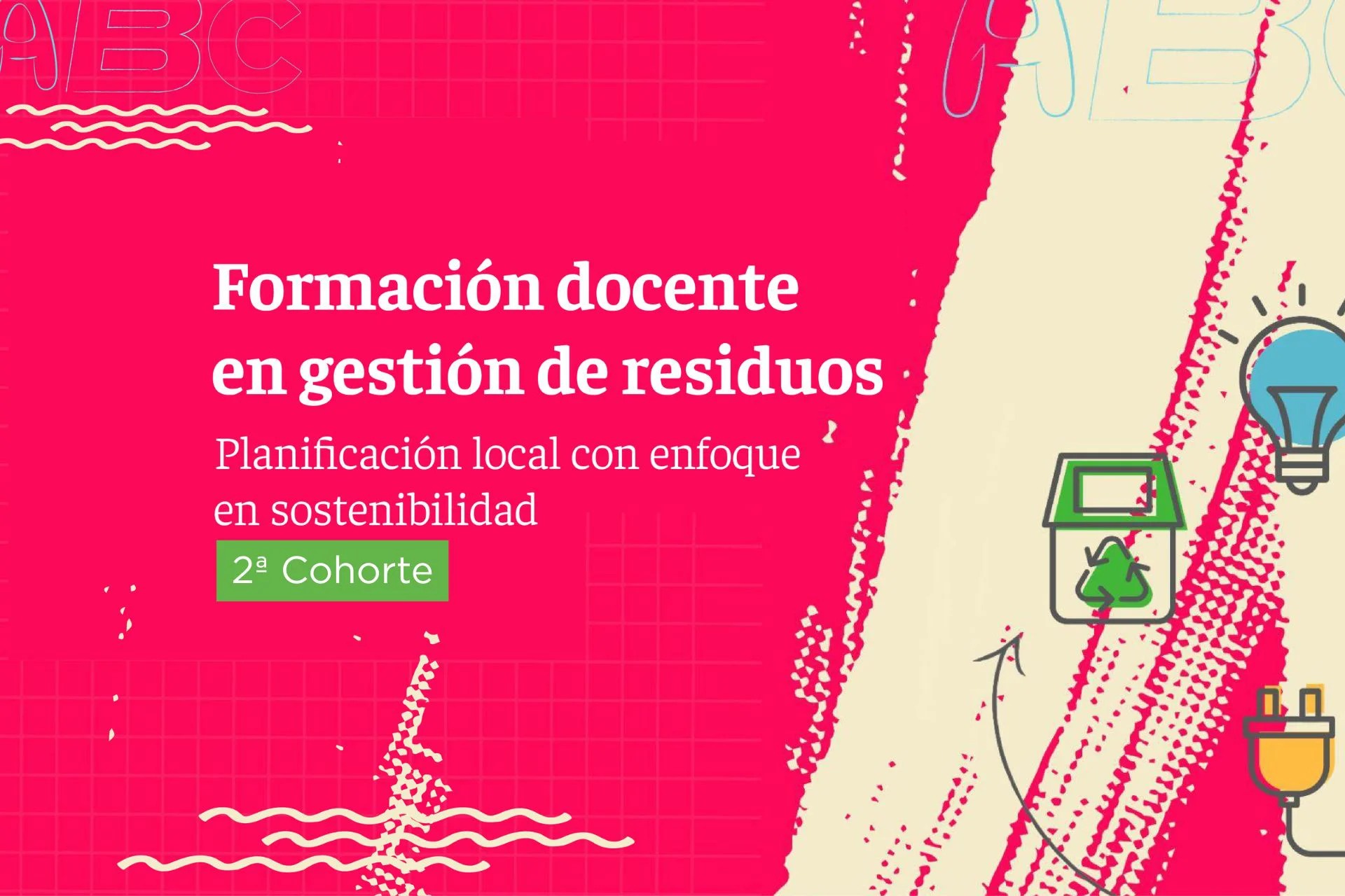 La provincia lanza la segunda edición de la formación docente en gestión de residuos