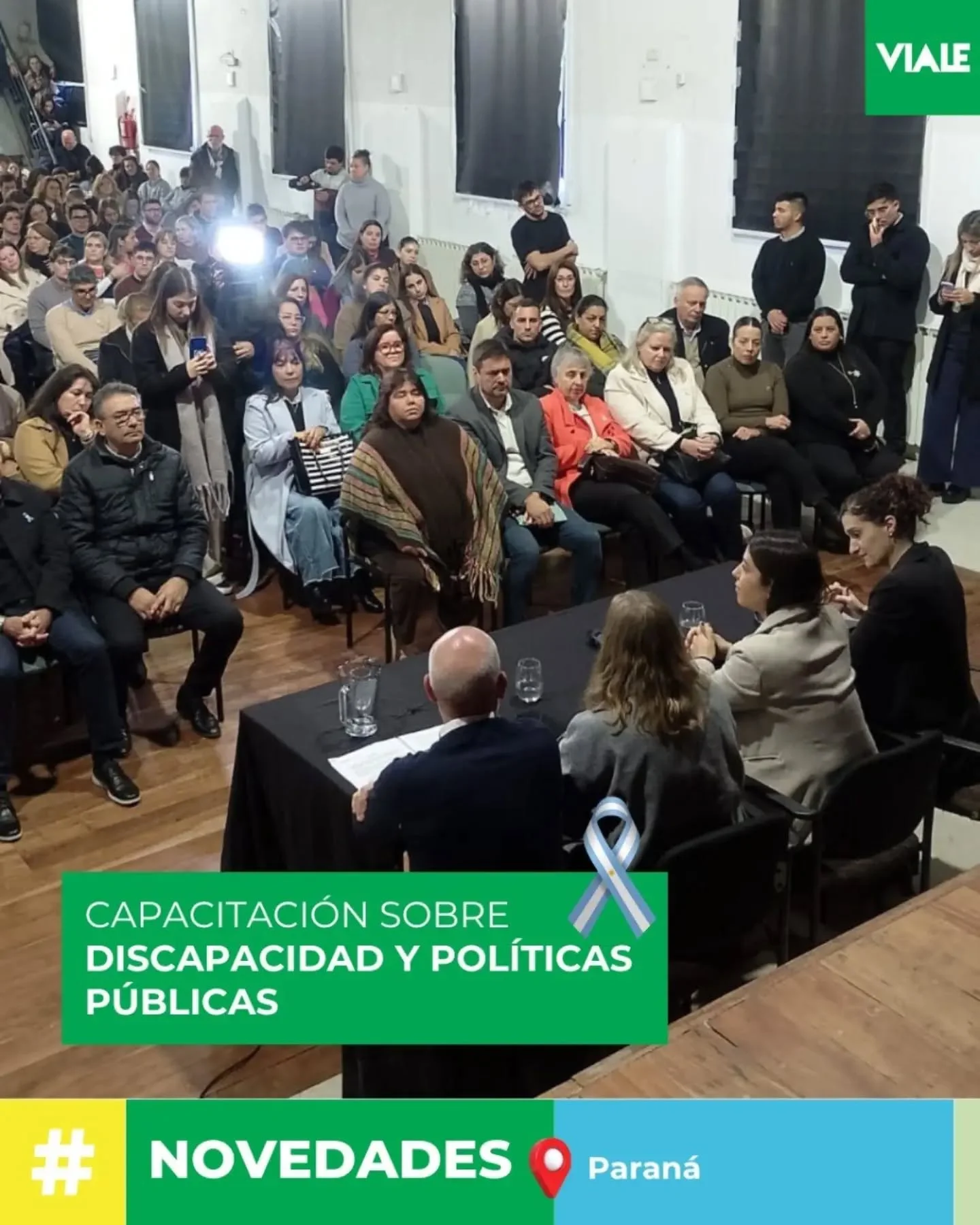 Autoridades de Viale participaron de una capacitación sobre discapacidad y políticas públicas