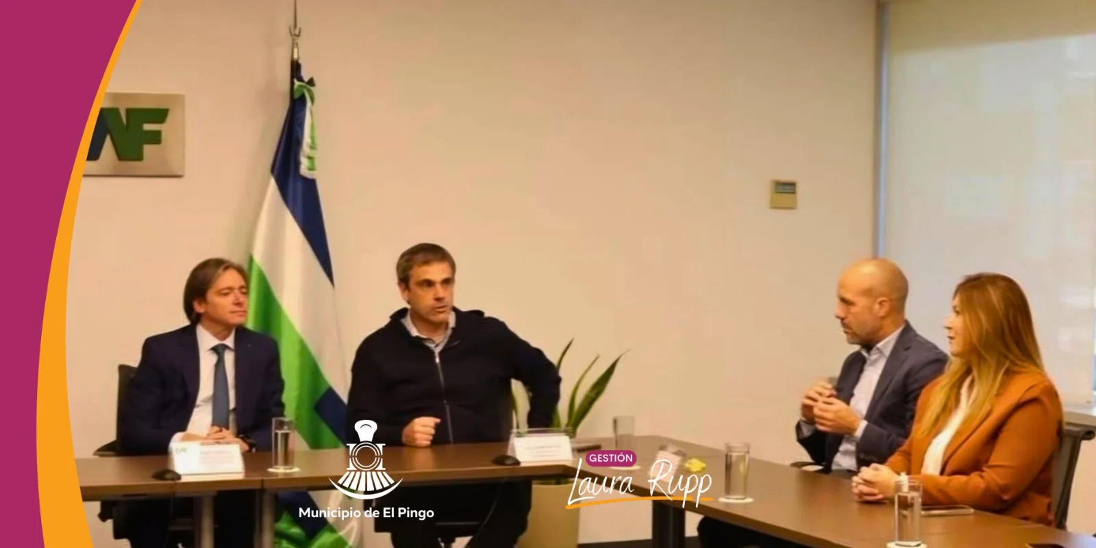 El Pingo : La intendenta Laura Rupp participó de una reunión sobre financiamiento y desarrollo